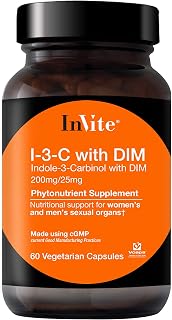 Invite Health Indole 3 Carbinol 200mg with DIM (I-3-C) (1)