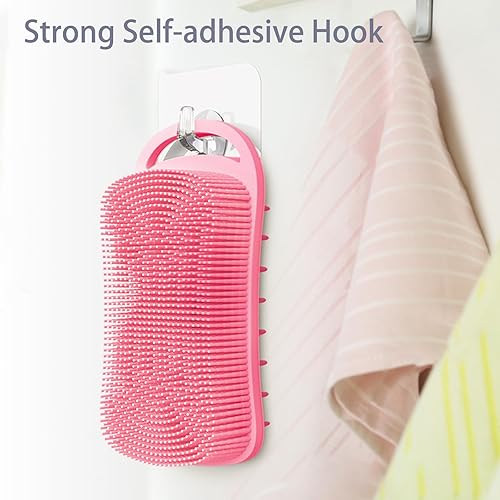 Miniatura 5 de TOPHOME 2 esponjas de silicona antiarañazos, cepillo de limpieza de grado alimenticio, limpiador de cocina para vajilla, frutas vegetales, tazón de