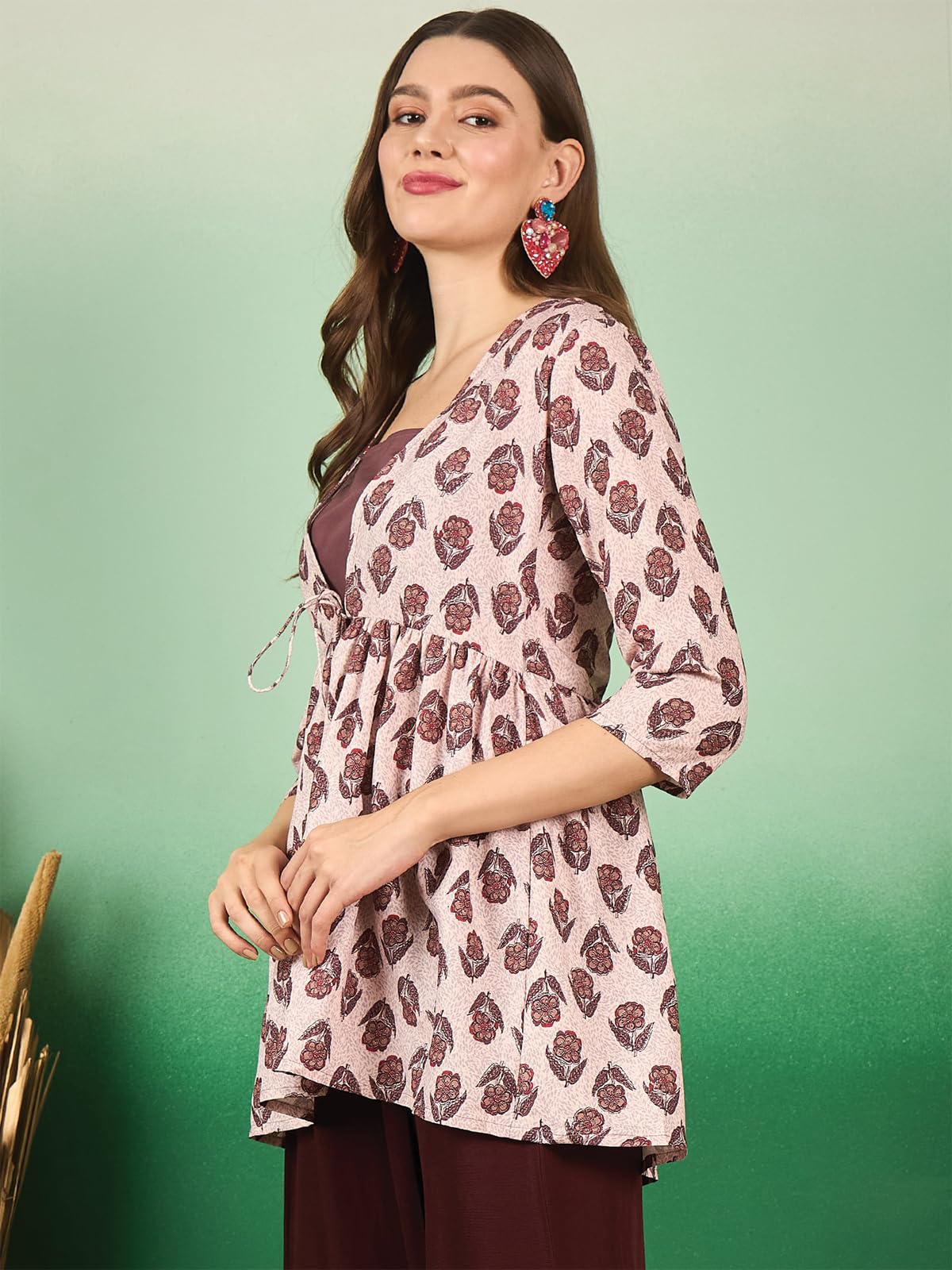 Sanwara Women Muilti Color Floral Printed Trendy Stylish Top 1