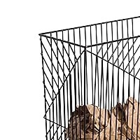 Vista 3 de U Brands Bote de basura Vena - Negro