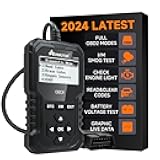 OBD2 Scanner, V410 Car Scanner Diagnostic Tool: Engine Fault Code Reader Scan Tool with Live Data/Freeze Frame for All OBDII Cars After 1996,Black