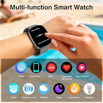 Fitness Tracker Watch with Heart Rate, Activity Tracker, Pedometer Watch