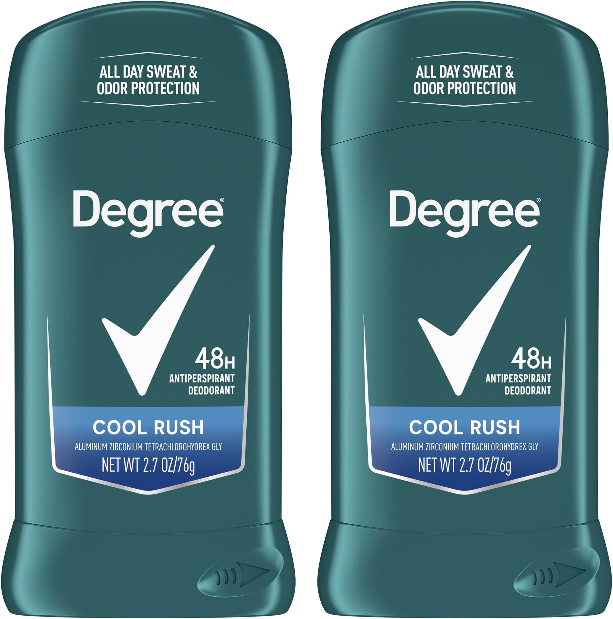 Degree Men Cool Rush Antiperspirant - Twin Pack -12