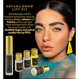 ARYANA NEW YORK Eyebrow Lamination Kit | At Home DIY Brow lamination | Instant Professional Lift For Fuller Eyebrows | Brow Brush And Micro Brushes Added
