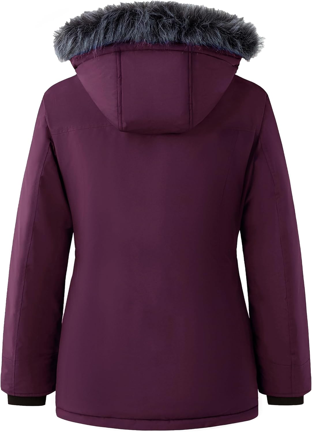 wantdo Women's Winter Coats Warm Thicken Puffer Parka Jacket with Hood - Image 3