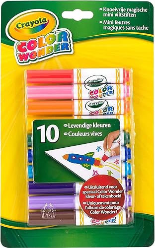 Crayola Marcadores Color Wonder 10 unidades