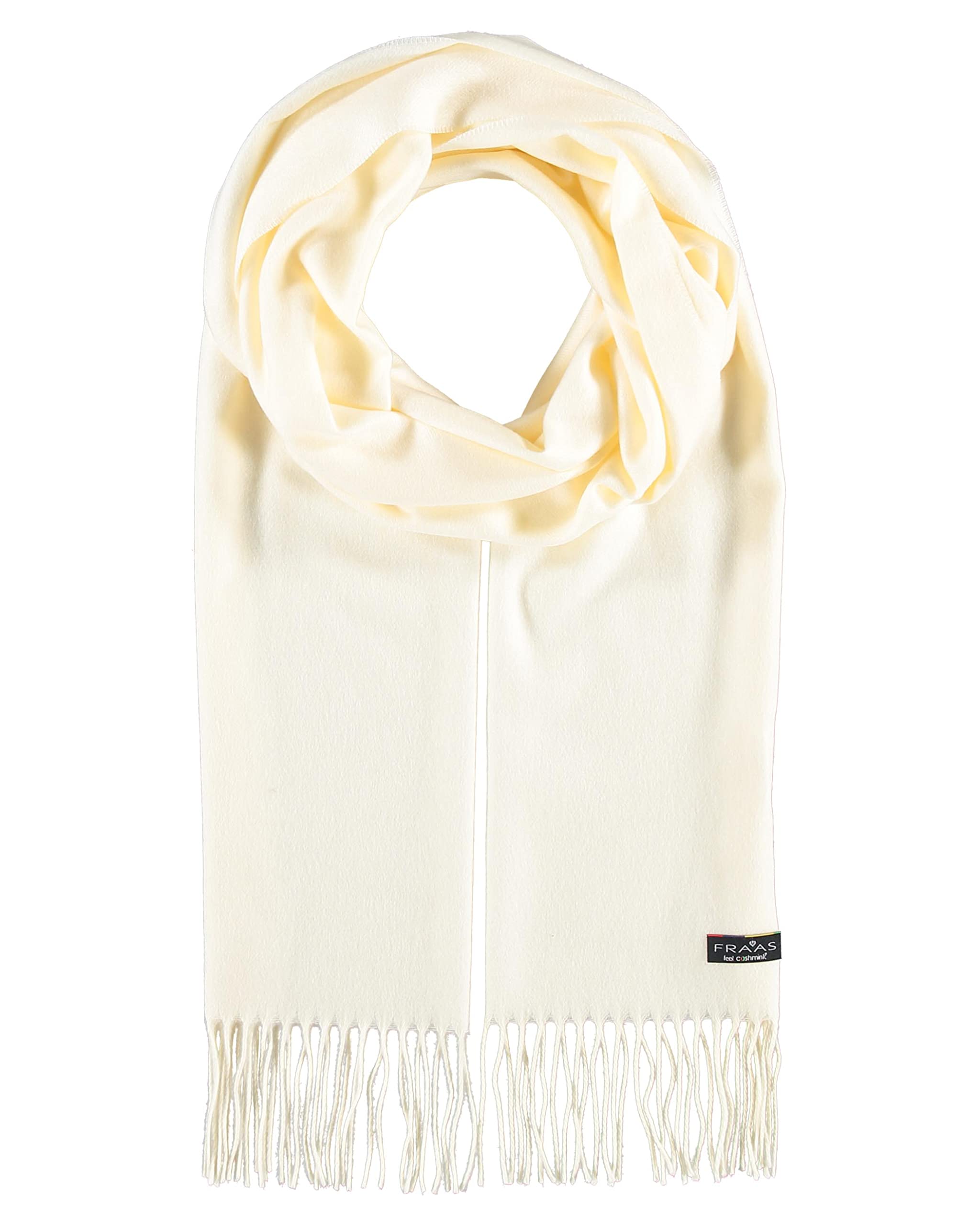 Fraas Cashmink Scarf 35 x 200 cm - Softer than cashmere - Made in Germany - Scarf plain for men and women - Perfect for autumn and winter