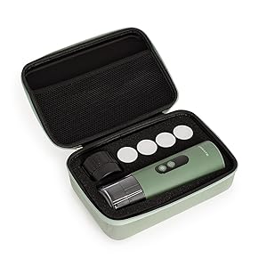 CREATE / THERA MOVE/Cafetera express portátil con funda de transporte para cápsulas y café molido verde sage/Preparación en frío y en caliente, 15 bar, capacidad de 80ml, 150W