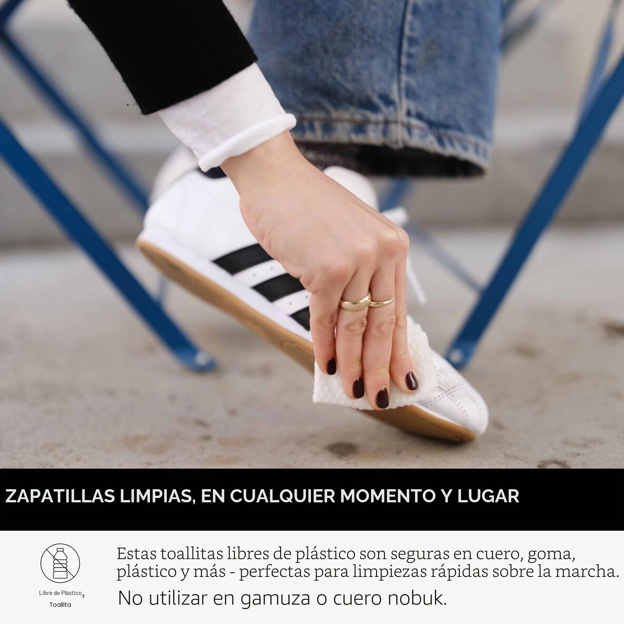 Jason Markk Kit de limpieza de zapatos unisex prémium con cepillo repelente para tenis