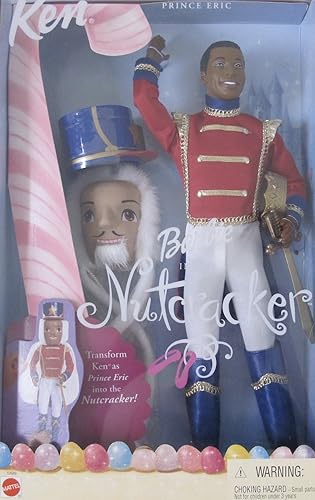 Miniatura 1 de Barbie en El cascanueces Ken Doll AA como Prince ERIC Doll AA w MASK, Hat & More! (2001)
