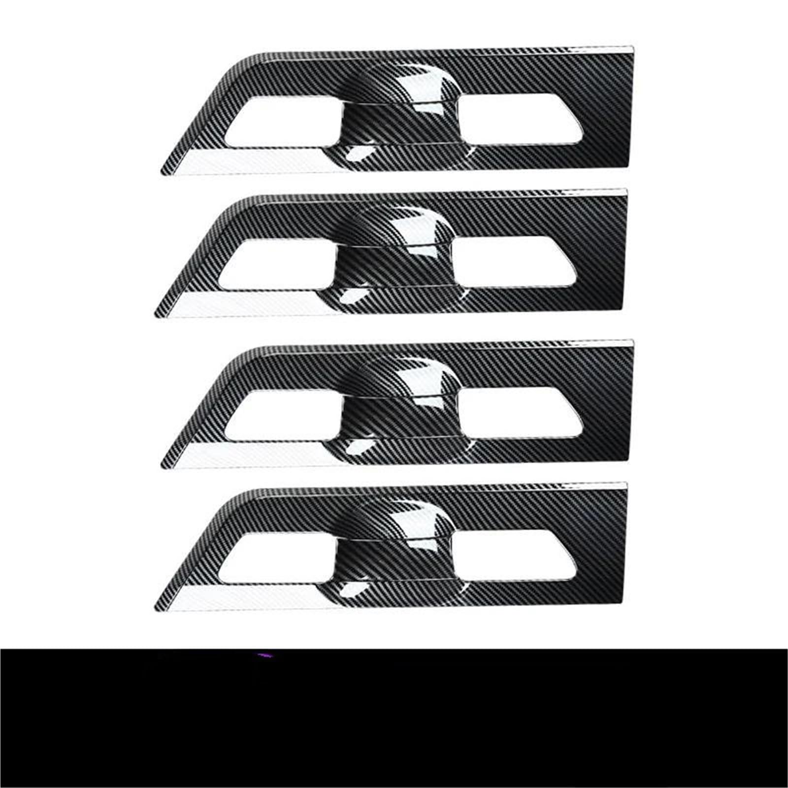 NMJLQW Auto Exterior Door Handle Covers Styling Stickers Decorative for Kia for Carnival for Sedona KA4 2020-2023(Style 2)