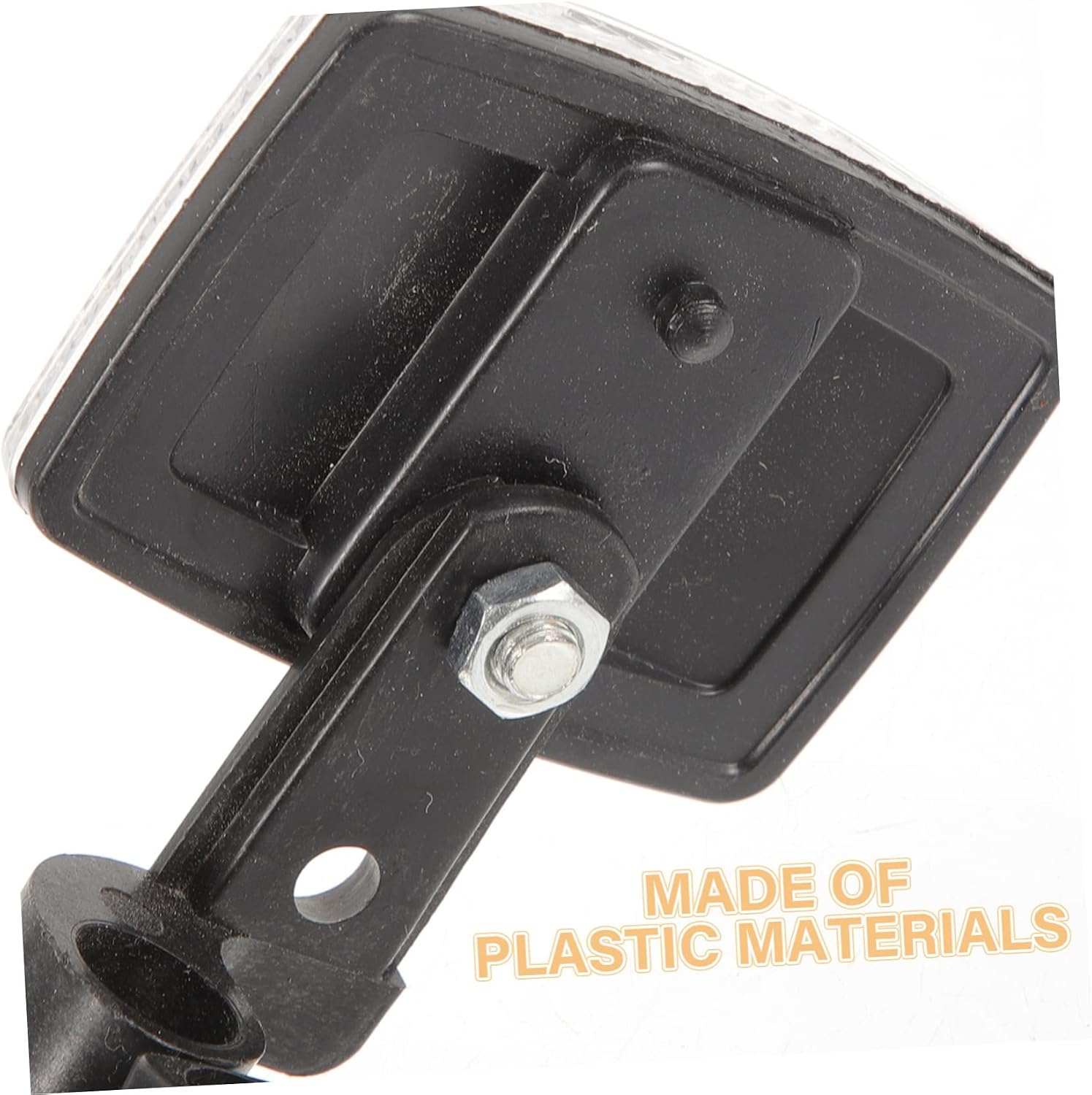 Bike Reflector Kit for Night Riding Includes Front Reflector Rear and 4 Fish Shaped s for Road and Mountain Bikes
