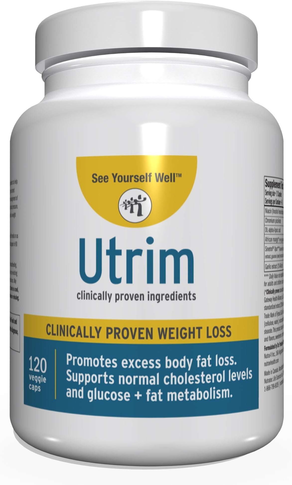 Utrim: Weight Loss - Fat Burner, Metabolism Booster, Appetite Suppressant."Keep Your Body Healthy While reducing Weight in Safe Manner!"