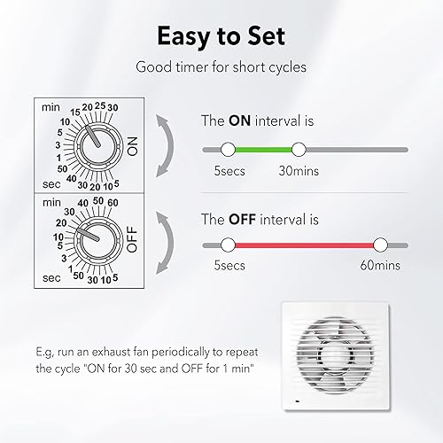 Miniatura 3 de Century - temporizador de ciclo corto repetido DíaNoche o 24horas de funcionamiento