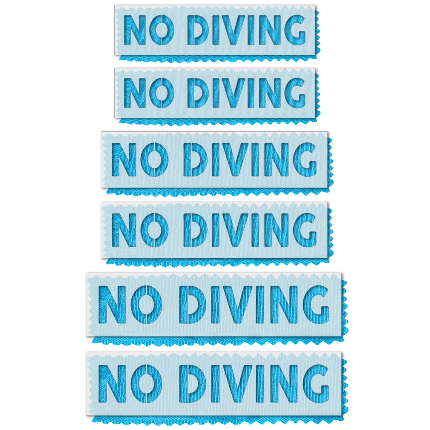 Stencil Stop Lot de 6 pochoirs réutilisables pour peinture sur bois, murs et rochers en plastique mylar durable de 14 mm (5,1 cm, 7,6 cm et 10,2 cm) | Parfaits pour les projets de bricolage et les