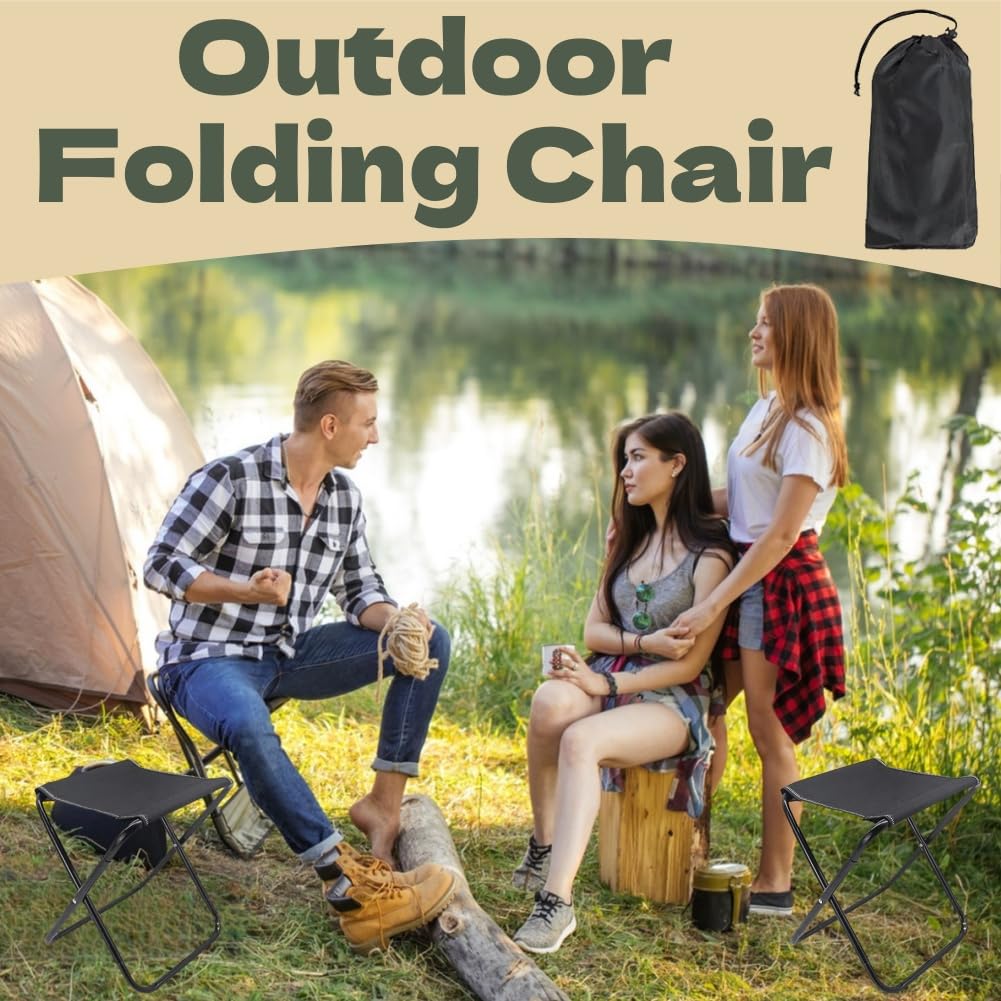 Mini Sgabello Da Campeggio BO-CAMP Alluminio Sgabello Pieghevole - Foto 5