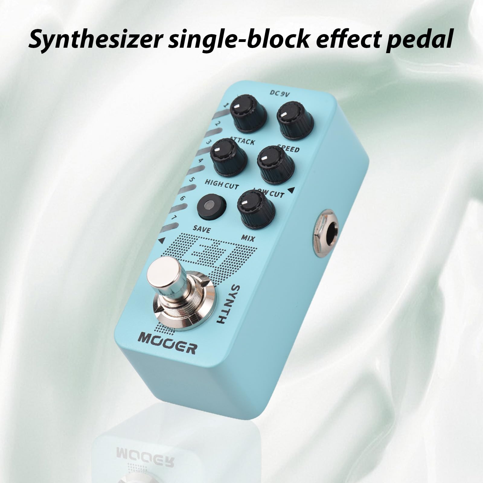 ギター エフェクター Amazon | Daconovo ギターシンセサイザーペダル エレキギター