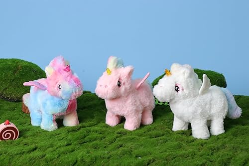 Miniatura 86 de Hopearl - Juguete electrónico interactivo de peluche, mascota con sonidos y movimientos, regalo jirafa animada que camina y mueve la cola