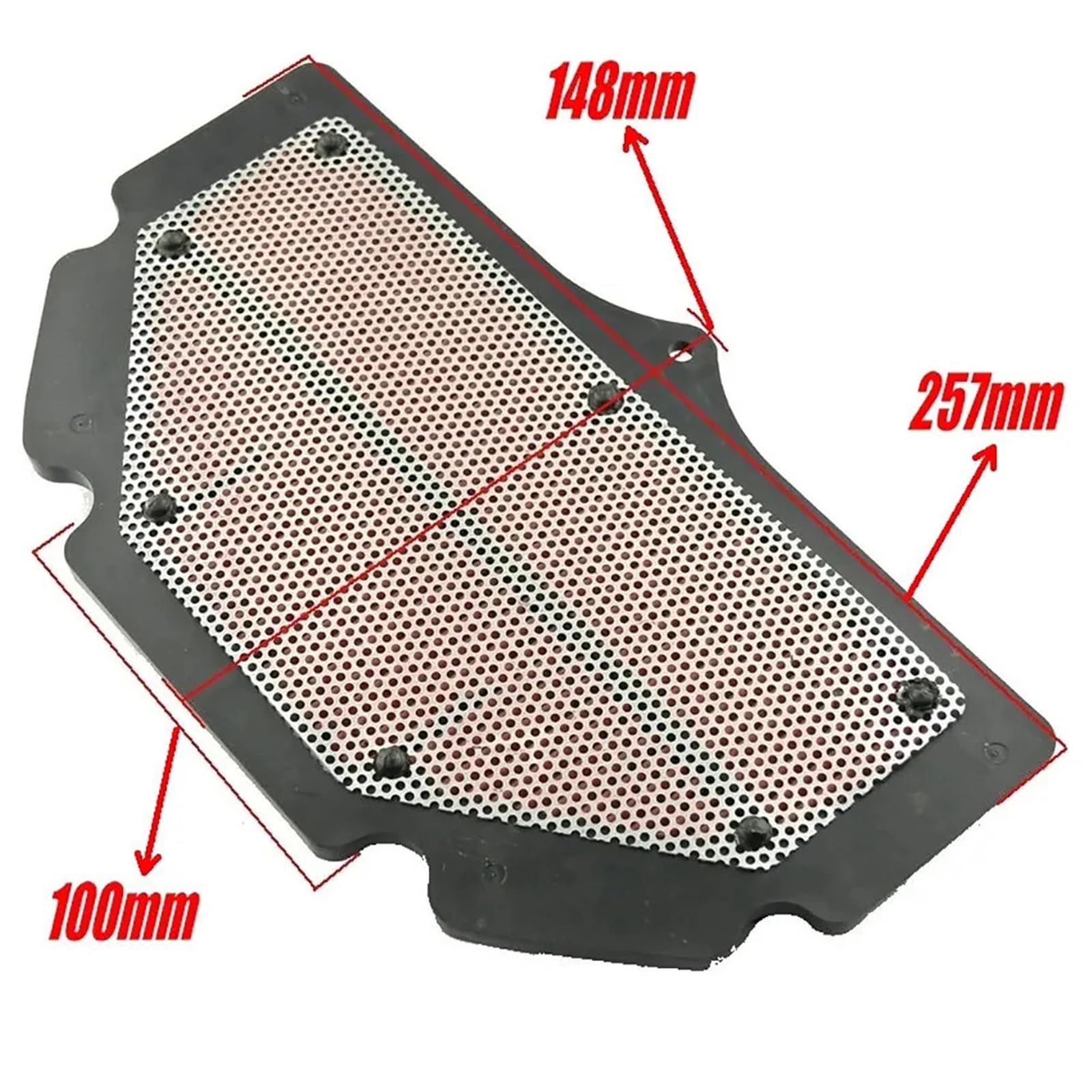 Kompatybilność z Pit Bike crossowym‌ Filtr powietrza silnika motocykla Filtr wlotu powietrza Element filtra pasuje do Suzuki GSXR600 GSXR750 GSX-R 600 750 2006-2010