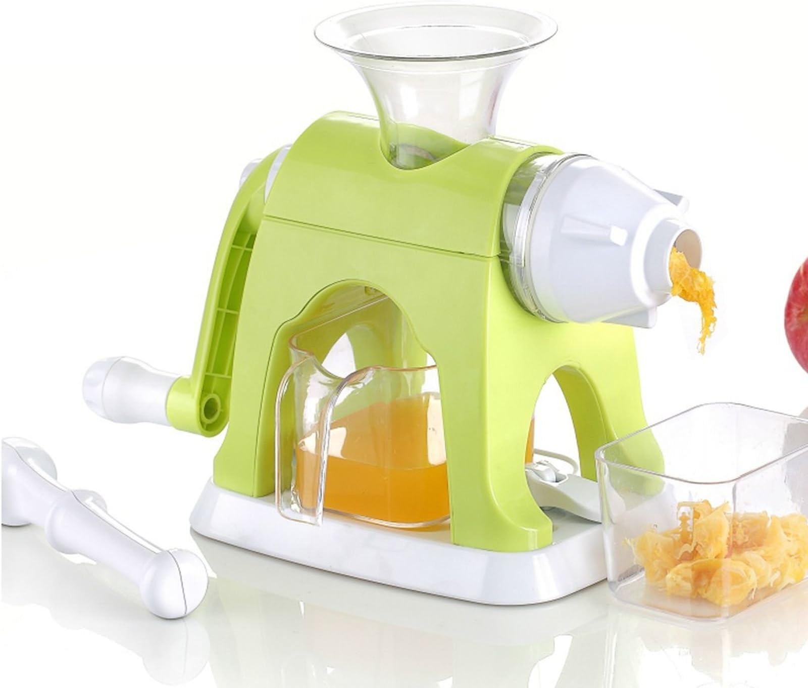 NEW Green Manual Hand Crank Juicer Mincer Hand Squeezer Juice Extractor