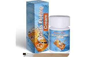 Etching Cream for Stainless Steel: Premium Glass Etching Kit for Personalized Designs