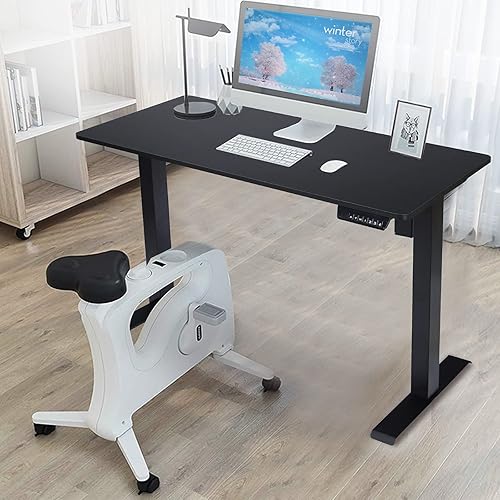 Miniatura 5 de QQKGS - Mesa de muebles de interior para interiores, oficina, juegos de computadora, escritorio de estudio, mesa de juegos para computadora,