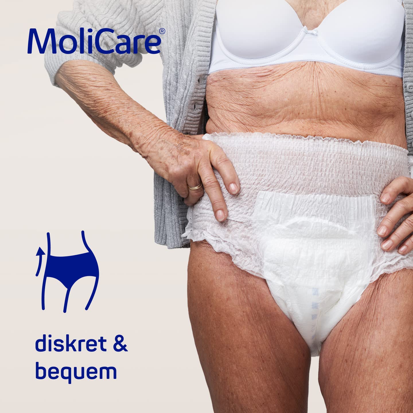 MoliCare premium Mobile 8 Tropfen Inkontinenzhosen | Größe S | 4 x 14 St.
