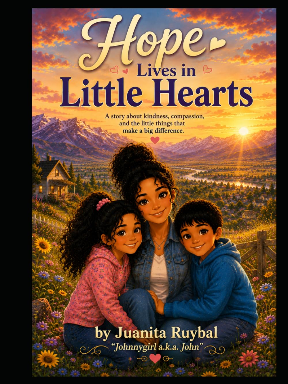 Hope Lives in Little Hearts: Inspired by the true actions of a family who chose kindness every day.