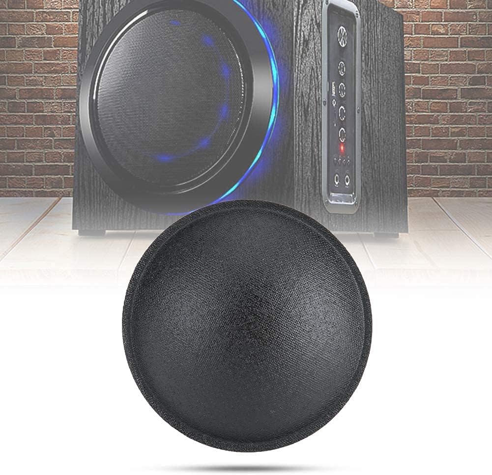 Heyiarbeit 2Pcs Speaker Dust Cap 105mm/4.13" Diameter Subwoofer Paper Dome Coil Cover Caps