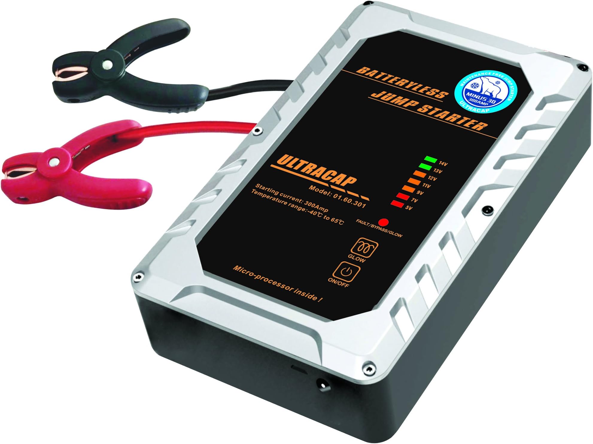 ENERGYFLO C-3: 300A Batteryless Jump Starter