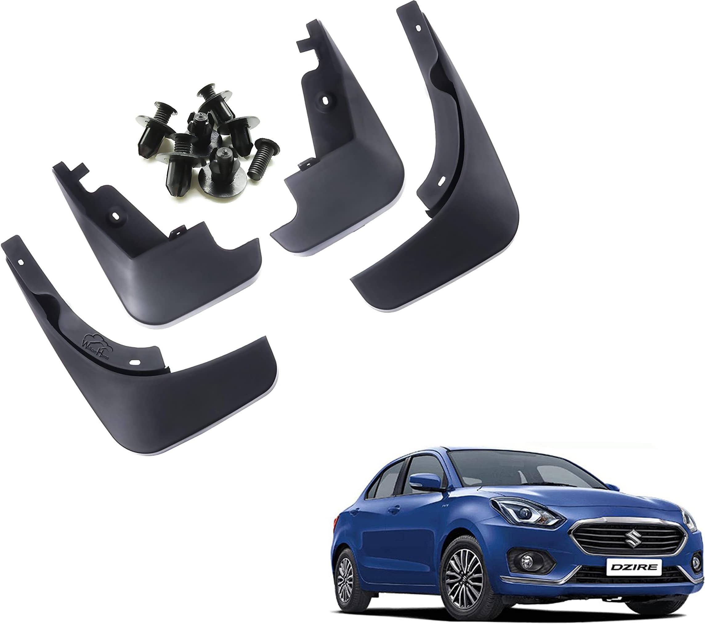 WolkomHome Mud Flap PB Mrti (Dzire 2017)