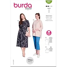 Burda Style 5651 Sewing Pattern for Misses Hoodie and Dress