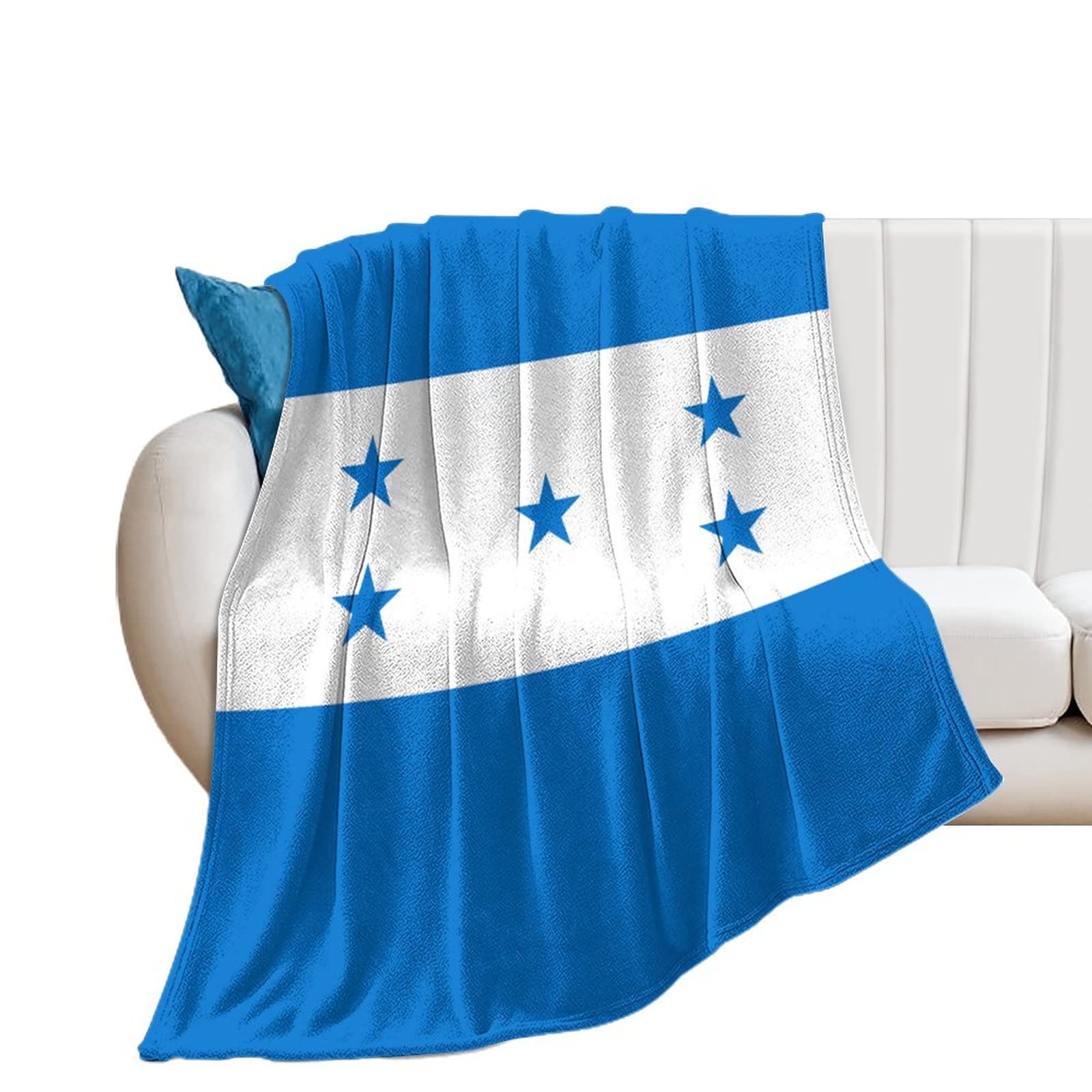 Couverture flanelle Honduras chaude contre les frissons d'hiver au lit