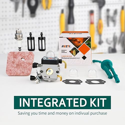 Miniatura 8 de HUZTL Carburador FS45 FS55 FS55R para STHIL FS38 FS46 HL45 FS45C FS46C FS55C FS55RC KM55 Weed Eater C1Q-S97