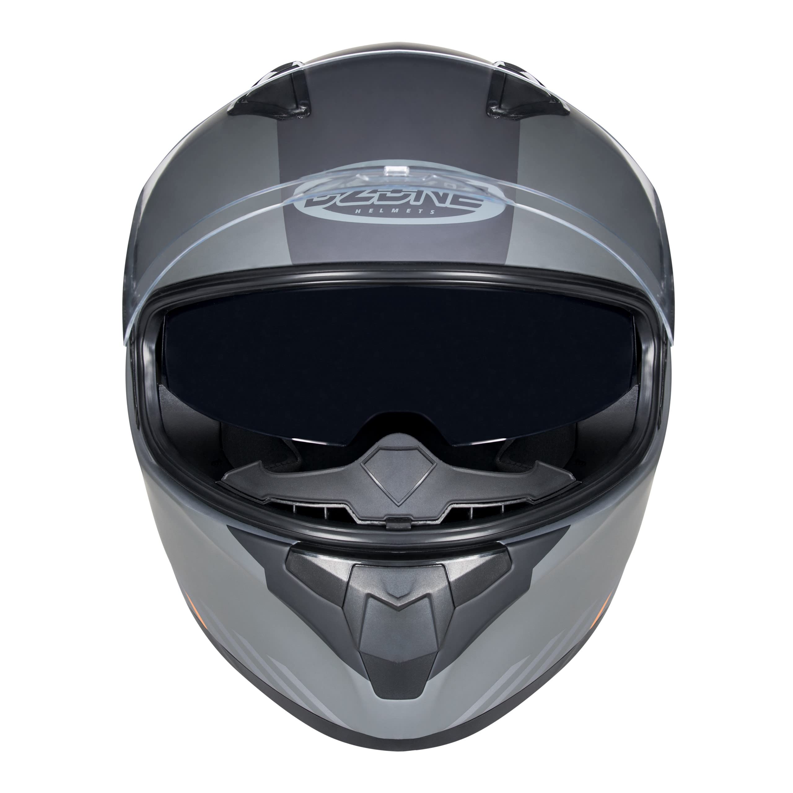 OZONE MOTO Sprint Kask motocyklowy | Szeroki kąt widzenia | 2 rozmiary EPS | Liczne kanały wentylacyjne | Osłona przeciwsłoneczna | Osłona przeciwsłoneczna
