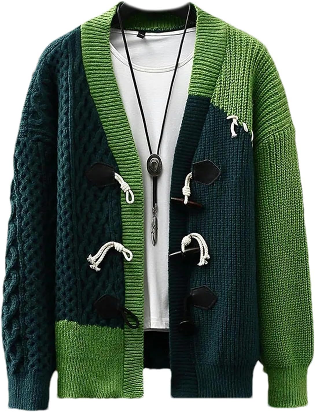 Sweaters Men Winter Letter Pattern Thick Sweater Men Student Sweaters Autumn Men's Knitted Cardigan