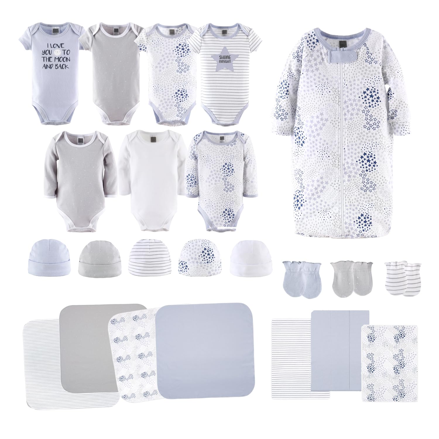 The Peanutshell Baby Layette Gift Set