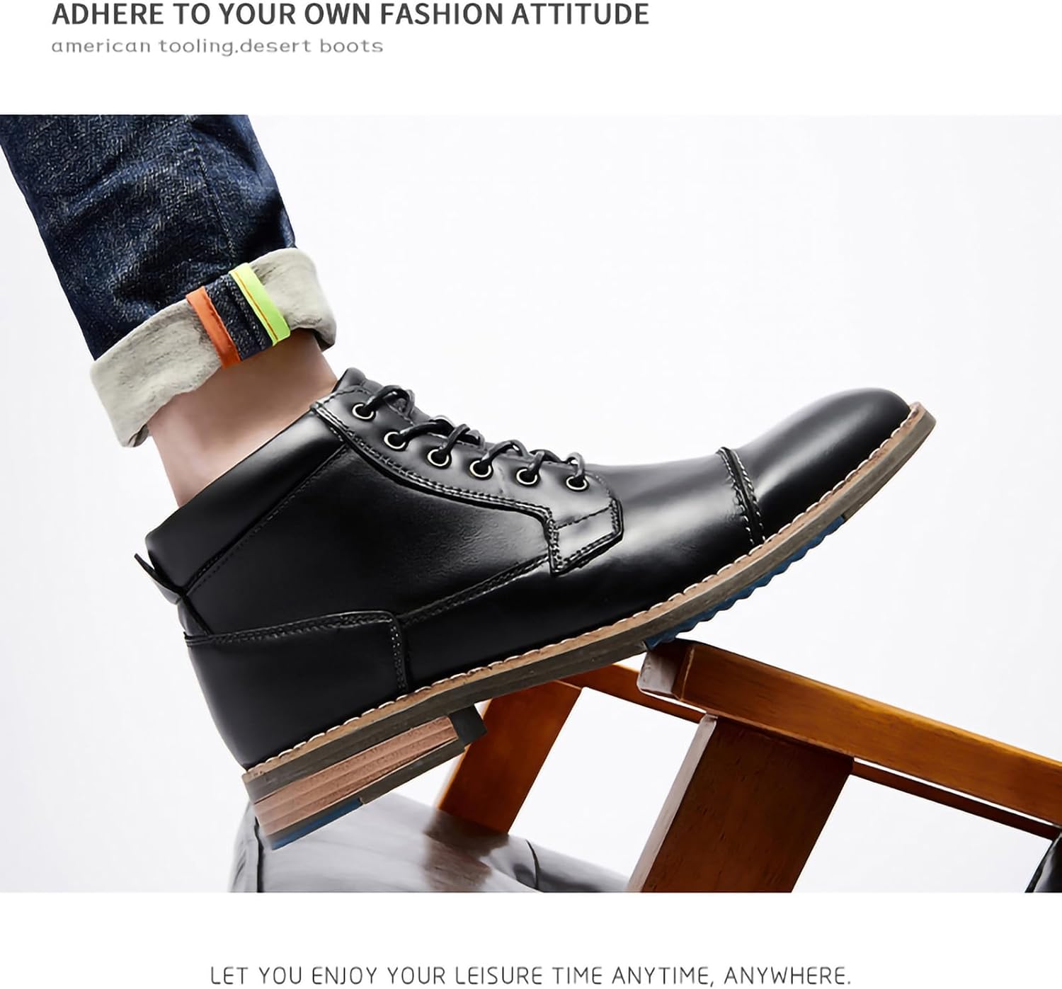 Bottines Chelsea Homme En Cuir - Avec Fermeture éclair Latérale Et Détails Brogue - Imperméables Et élégantes Pour Tous Les Jours