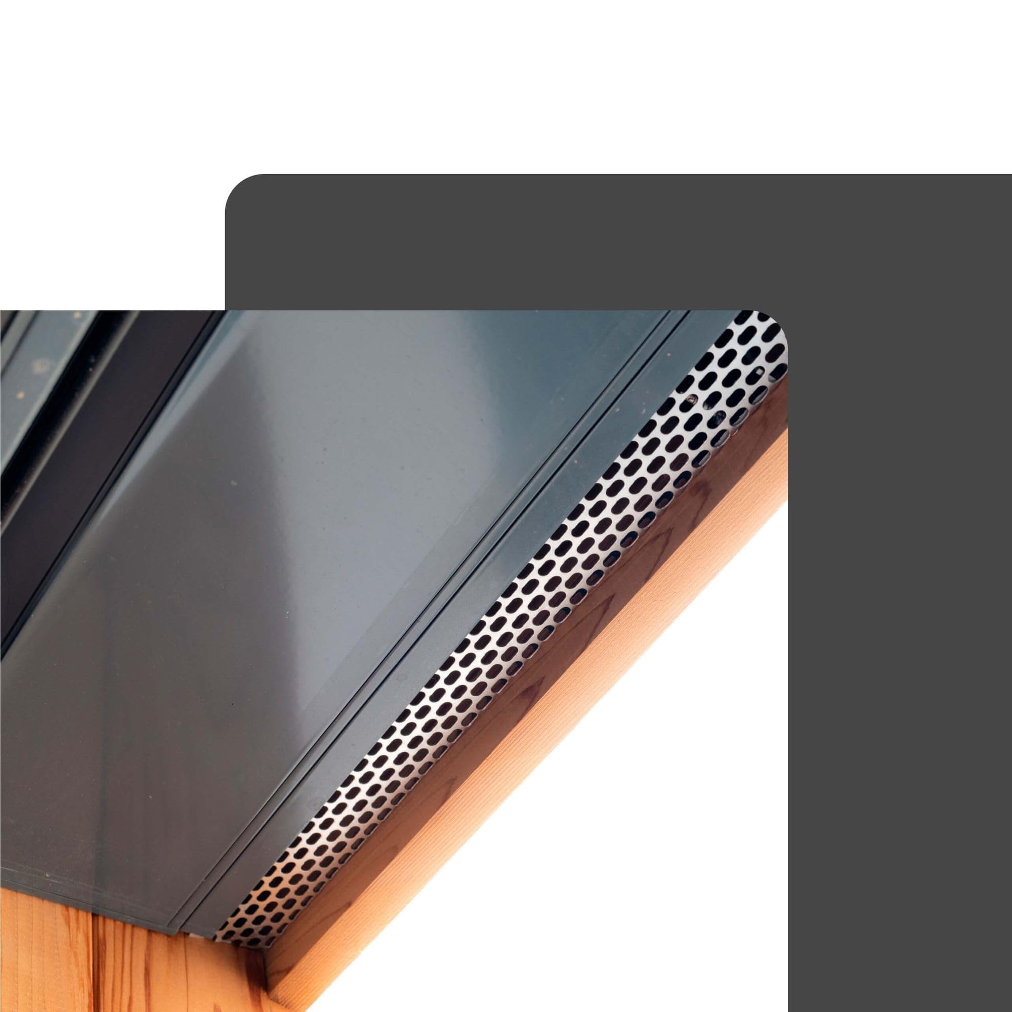Fassadenprofile Aluminiowy kątownik wentylacyjny, profil wentylacyjny 30x90mm, 20 sztuk srebrny, optymalna wentylacja elewacji i dachu, odpowiedni do ochrony przed ptakami, kratka okapowa