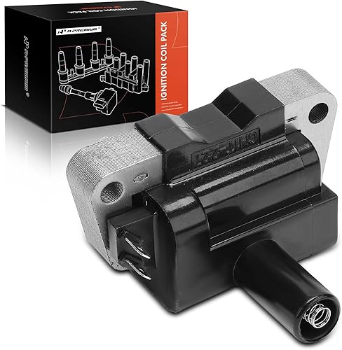 A-Premium Paquete de bobinas de encendido del motor compatible con Nissan Frontier 2001-2004, Tsuru 1998-2017, Tsubame 1995-2004, Pickup 1997-2004,