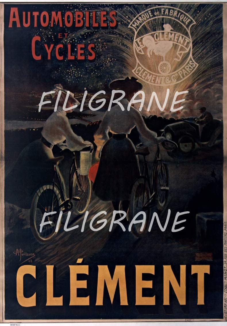 VéLO GRIFFON MONT VENTOUX Rchp-POSTER HQ 50x70cm d'une AFFICHE VINTAGE