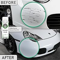 Vista 7 de ERA Paints L041/A1/741/9010 - Pintura en aerosol de retoque automotriz para PORSCHE Exact Match - Kit esencial de 2 K
