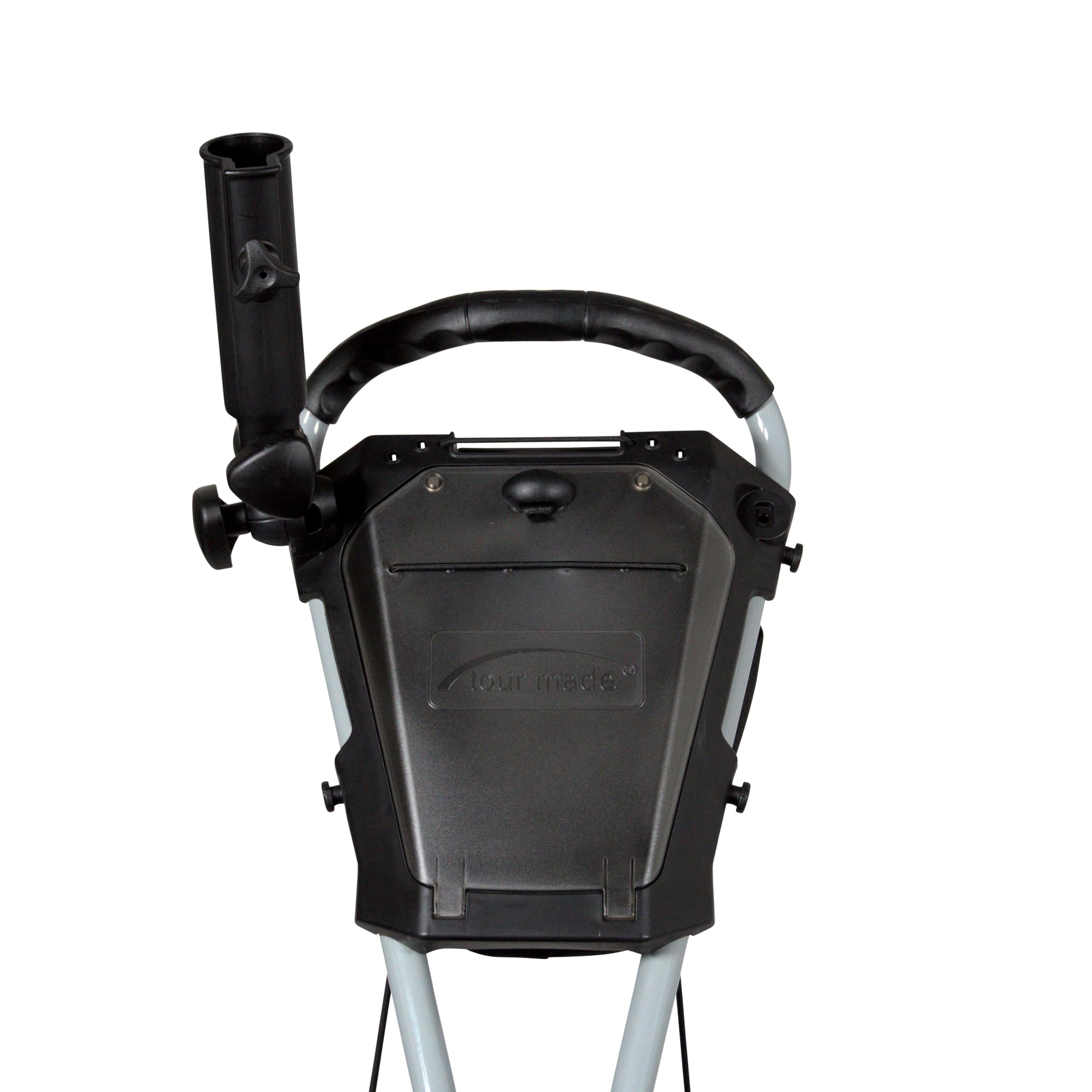 tour-made Chariot de Golf Pliable RT-140/150 & 160 I Chariot de Golf à Pousser I 3 Roues I Charge maximale de 25 kg I Qualité Allemande I Nombreux Accessoires Inclus