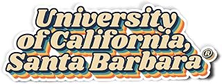Desert Cactus University of California Santa Barbara Gauchos Vinyl Decal Laptop Water Bottle Car Scrapbook (70's Name Sticker)