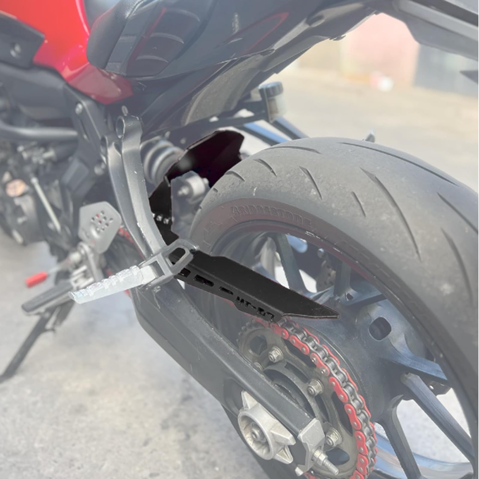 CHICIRIS Kettenradabdeckung Aus Metall – Für Kawasaki KX125/250/250F/450F (je Nach Modelljahr), Schwarz