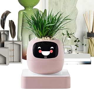 Smart Planter AI Pet Guidance On Plant Care Planter | Pothos Flowerpot for Indoor Apartment Office Living Room Bedroom Balcony Patio Beginners Birthday Valentine's Day Mother's