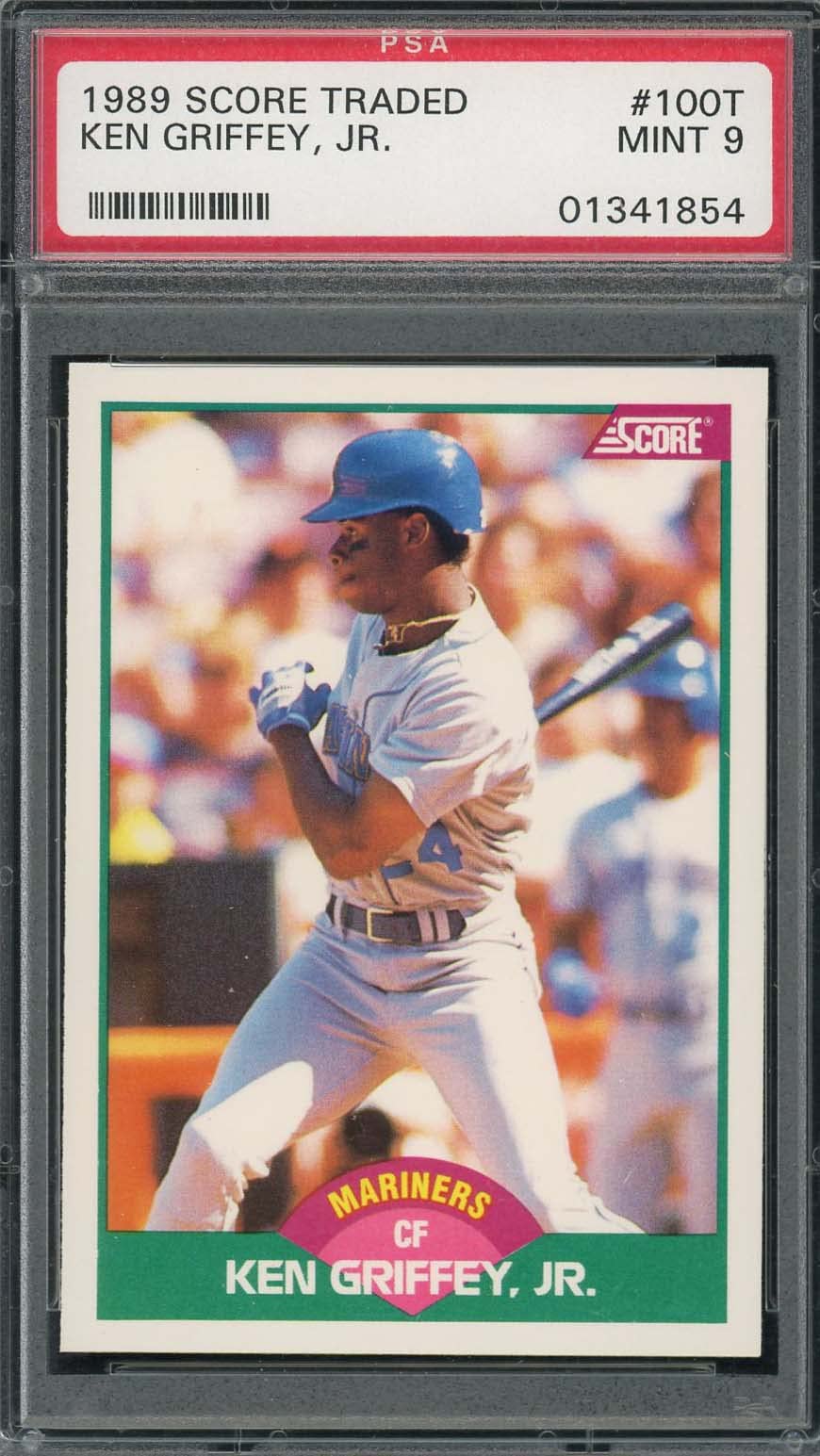Amazon.com: Ken Griffey Jr 1989 Topps Traded Baseball Rookie Card