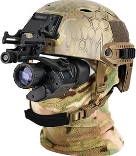 Night Vision Goggles, PVS 14 Night Vision Monocular Night Vision 2X 200M-300M, Night Vision Goggle Device Head-Mounted IR Night Vision, Night Vision Scope Military Grade.