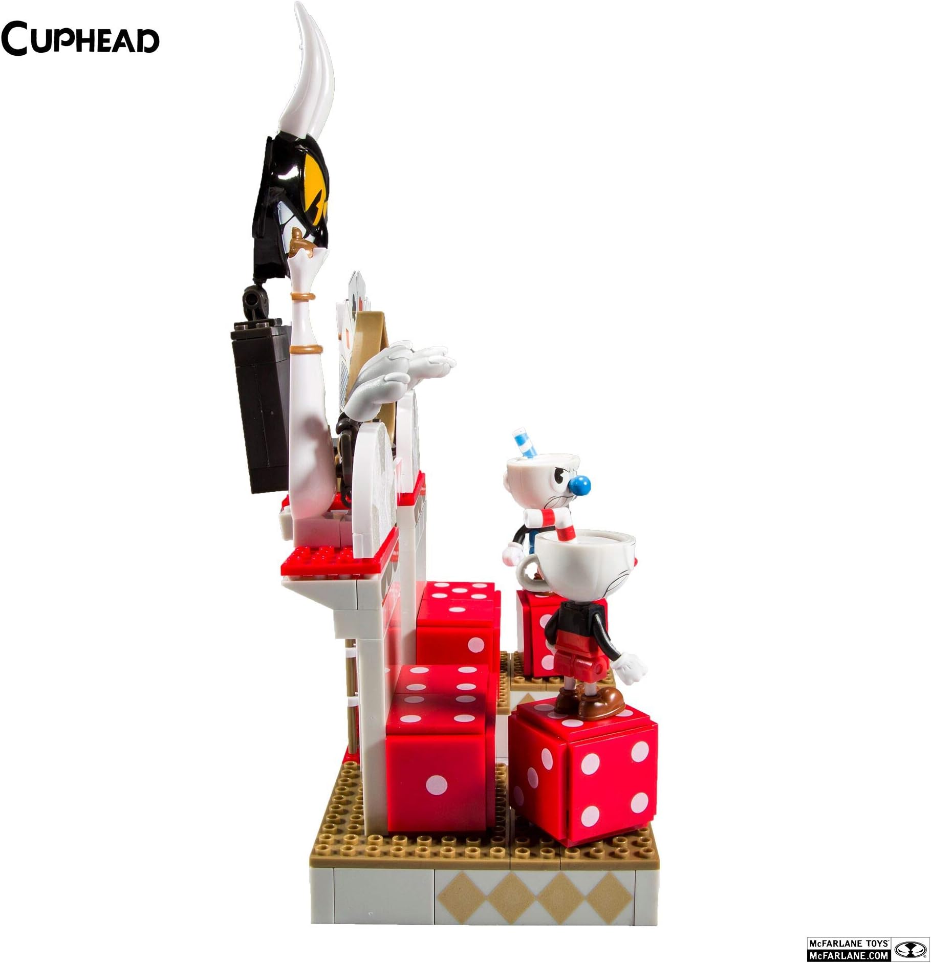 Mcfarlane Toys Cuphead Chaotic Casino Large Construction Set
