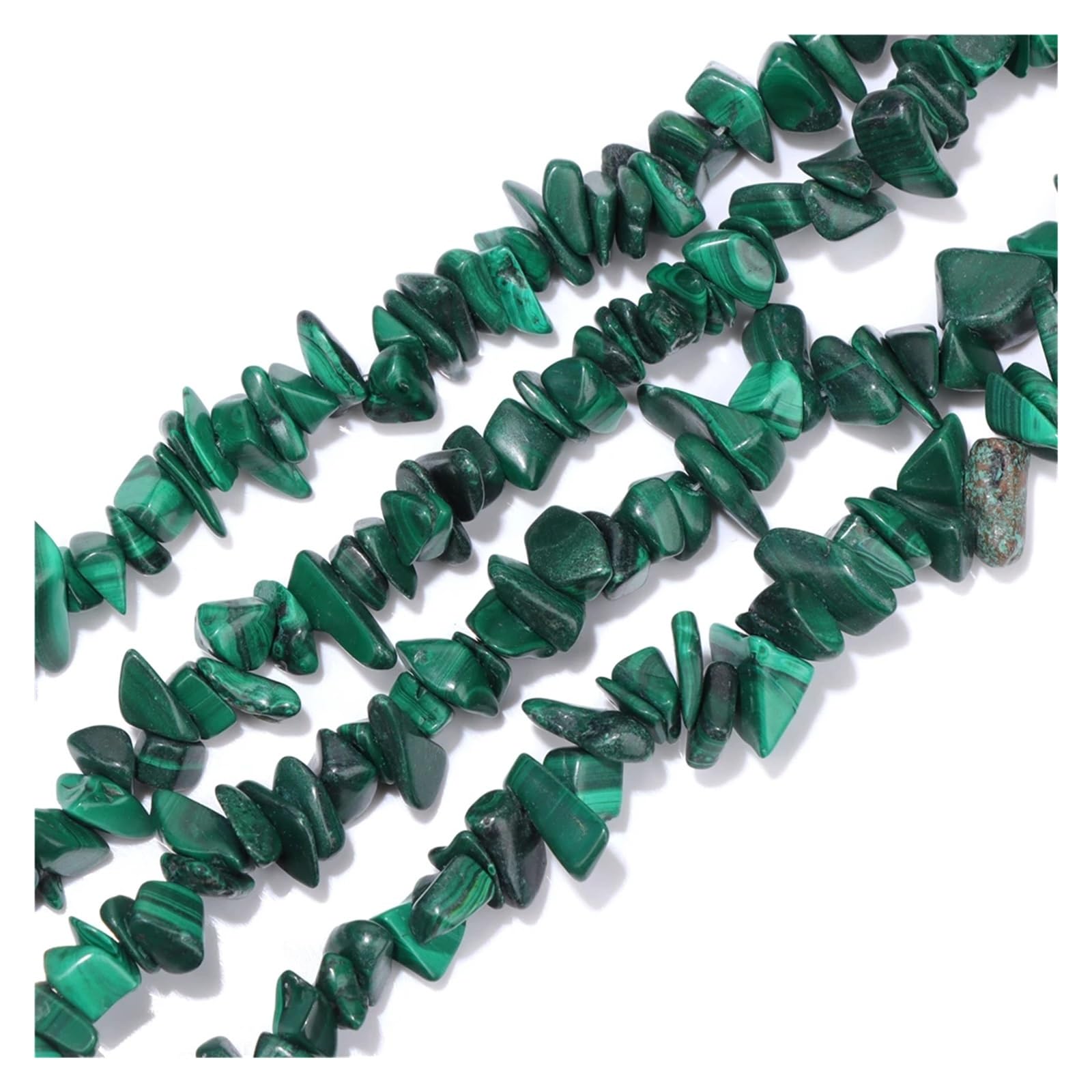 Piedras para Pulseras Cuentas de ágata irregulares 5-8 mm, malaquita, amazonita, ópalo, cuarzo, gemas y grava for la fabricación joyas(Light yellow,About 32inch)